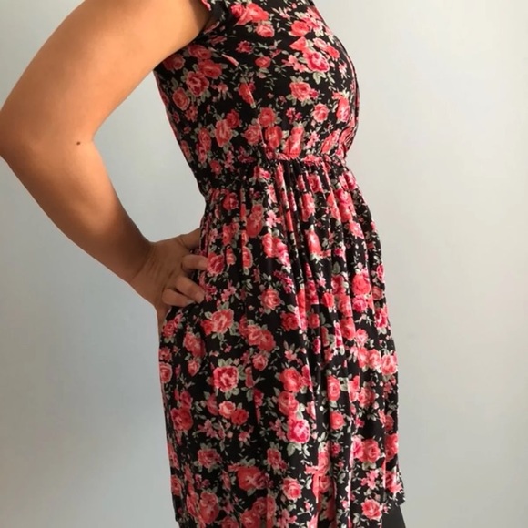 Floral mini dress - Picture 4 of 4